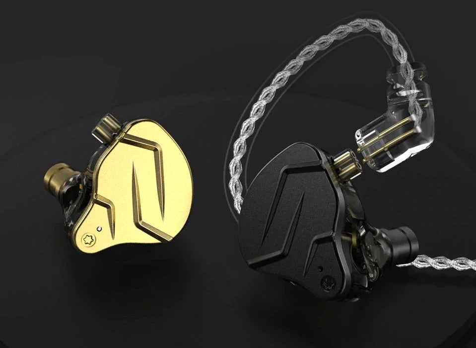 Професионални In-Ear слушалки KZ ZSN PRO X, 10mm динамичен драйвер, хибридна технология, микрофон, черни - 6.01.02.0067 - 11