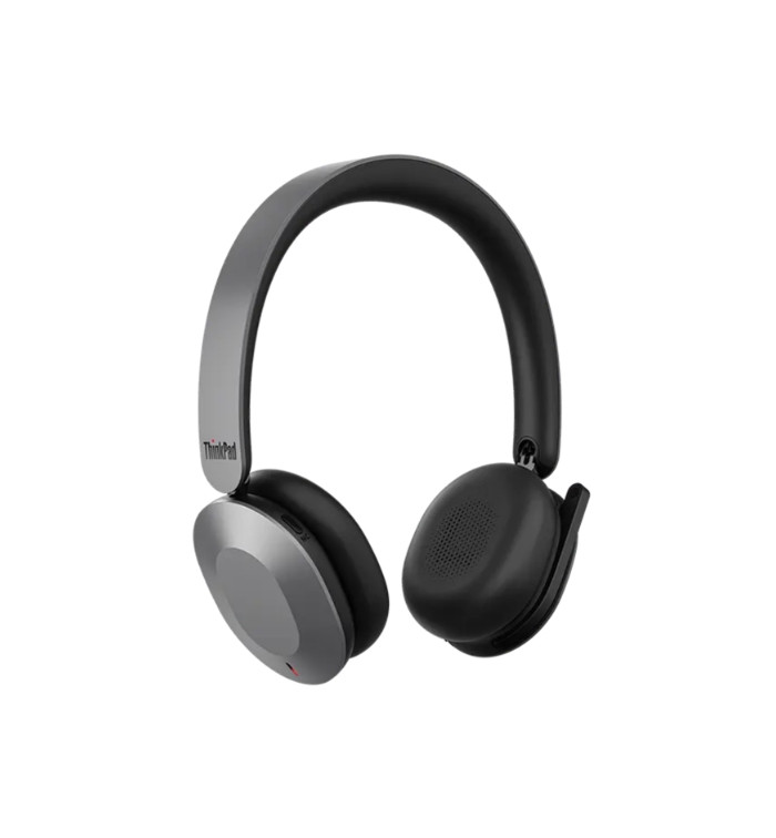 Слушалки Lenovo ThinkPad 8550, Bluetooth 5.3, USB-A, AI-powered ANC, 50h батерия, Thunder Gray - 4XD1V23301 - 1