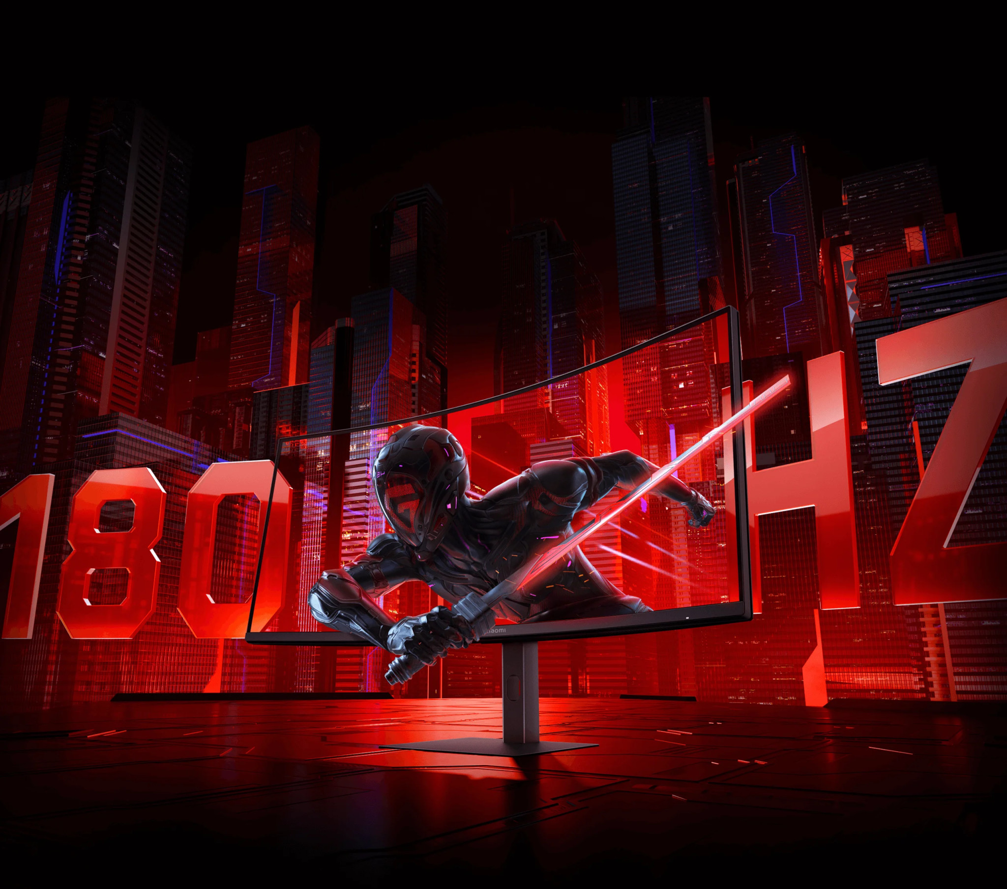 Монитор Xiaomi Curved Gaming Monitor G34WQi, 34" Ultrawide 144Hz VA - ELA6562EU - 8