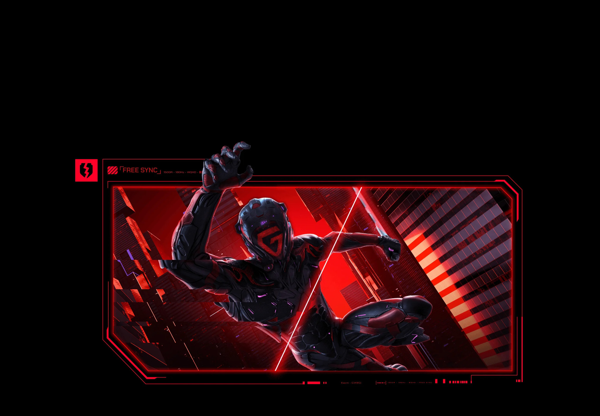 Монитор Xiaomi Curved Gaming Monitor G34WQi, 34" Ultrawide 144Hz VA - ELA6562EU - 9