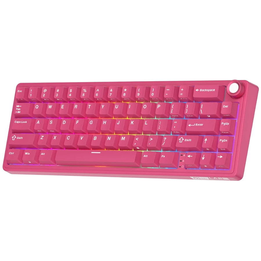 Компактна 66-клавишна механична клавиатура ROYAL KLUDGE R65, Berry Red, Cream Switch - RK-R65-BERYRED-CRMSW-US - 4