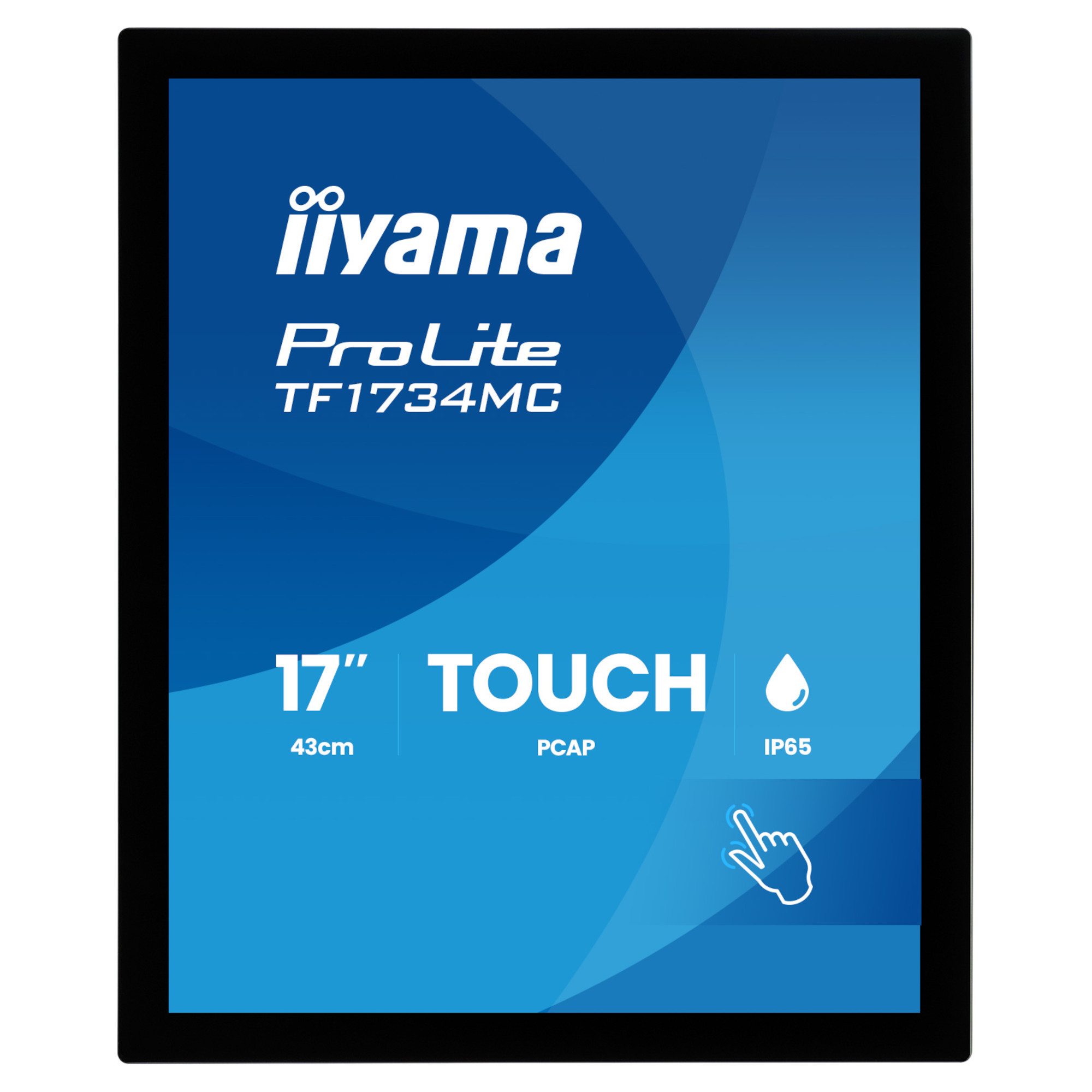 Монитор IIYAMA TF1734MC-B8X, 17" XGA TN Touchscreen, 1280x1024, Capacitive Multi-touch - 2