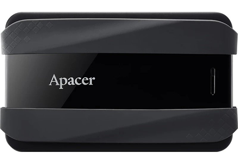 Външен твърд диск Apacer AC533, 2TB 2.5" SATA USB 3.2 - AP2TBAC533B-1 - 2