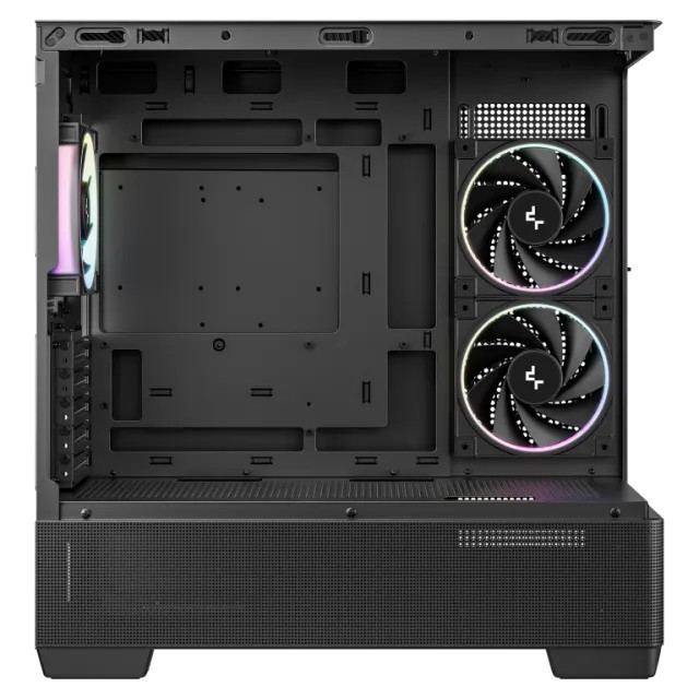 Кутия за компютър DeepCool CG380U-3F, Mini Tower, Micro-ATX, 3x120mm ARGB вентилатори - R-CG380U-BKAGM3-G - 3
