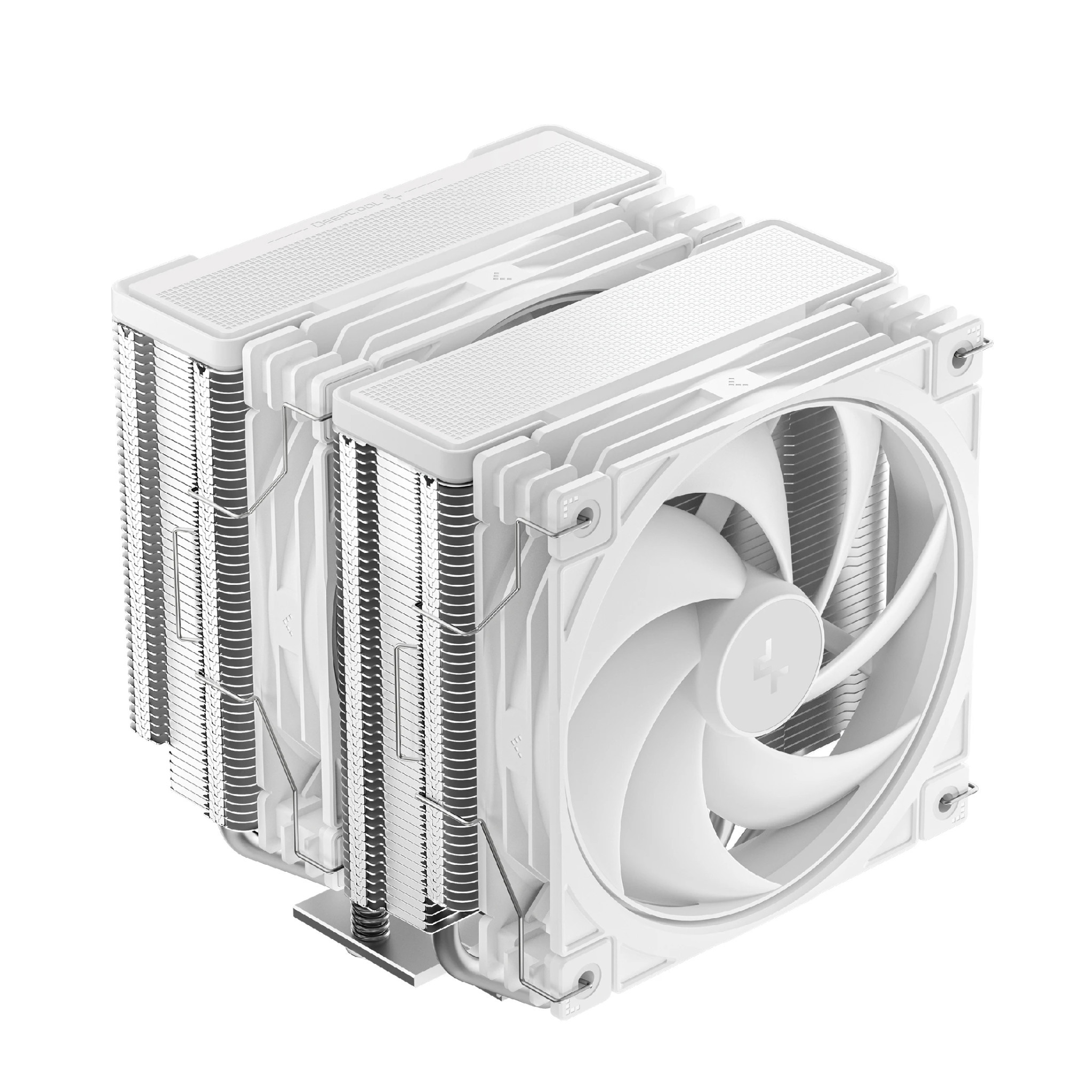 Охладител за процесор DeepCool AG620 G2, Въздушно охлаждане, Dual-Tower, LGA1700/LGA1851/AM4/AM5, бял - R-AG620-WHNPMG2-G - 1