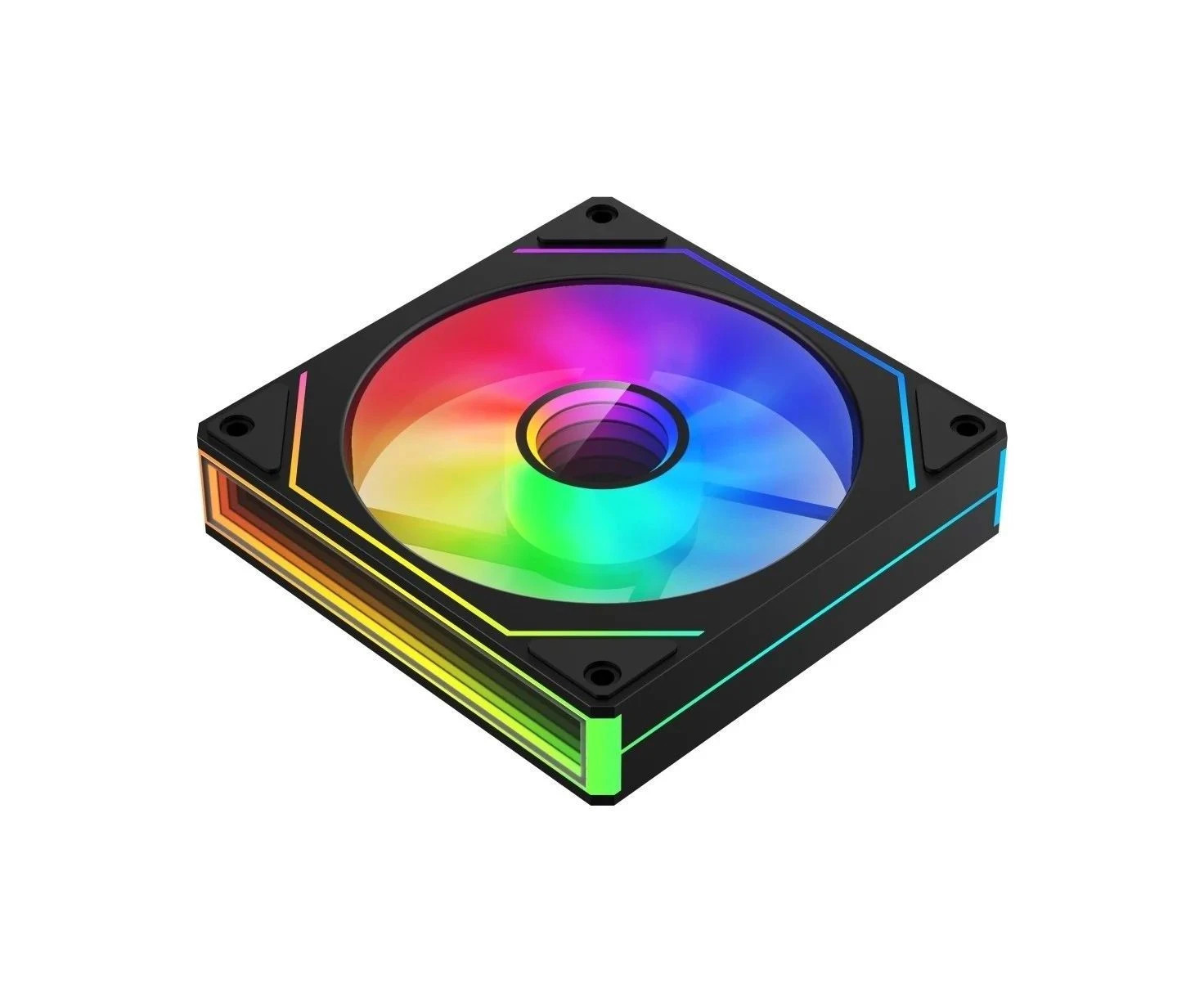 Вентилатор DeepCool CG530, 120mm, Addressable RGB, 500-1800 RPM, Fluid Dynamic Bearing, черен - R-EDF120-BKAPR17-G-1 - 2