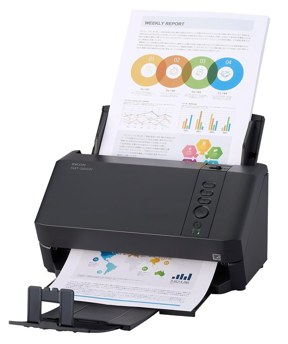 Скенер Ricoh SP-2230N, A4, ADF, USB 3.2, 30ppm - PA03880-B101 - 3