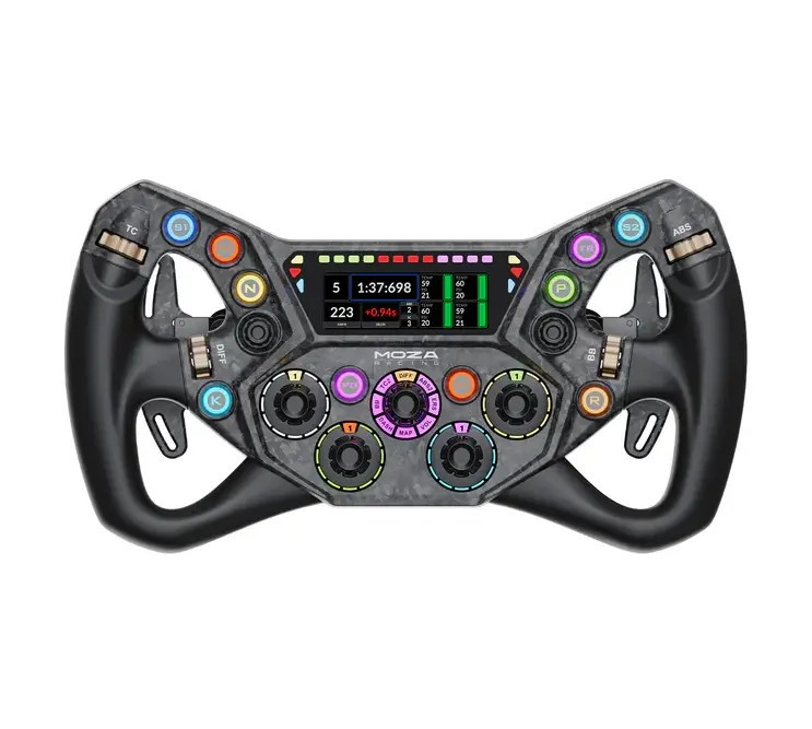 Геймърски волан MOZA Racing KS Pro, Безжичен, PC съвместимост, Авиационна алуминиева сплав - RS095 - 1