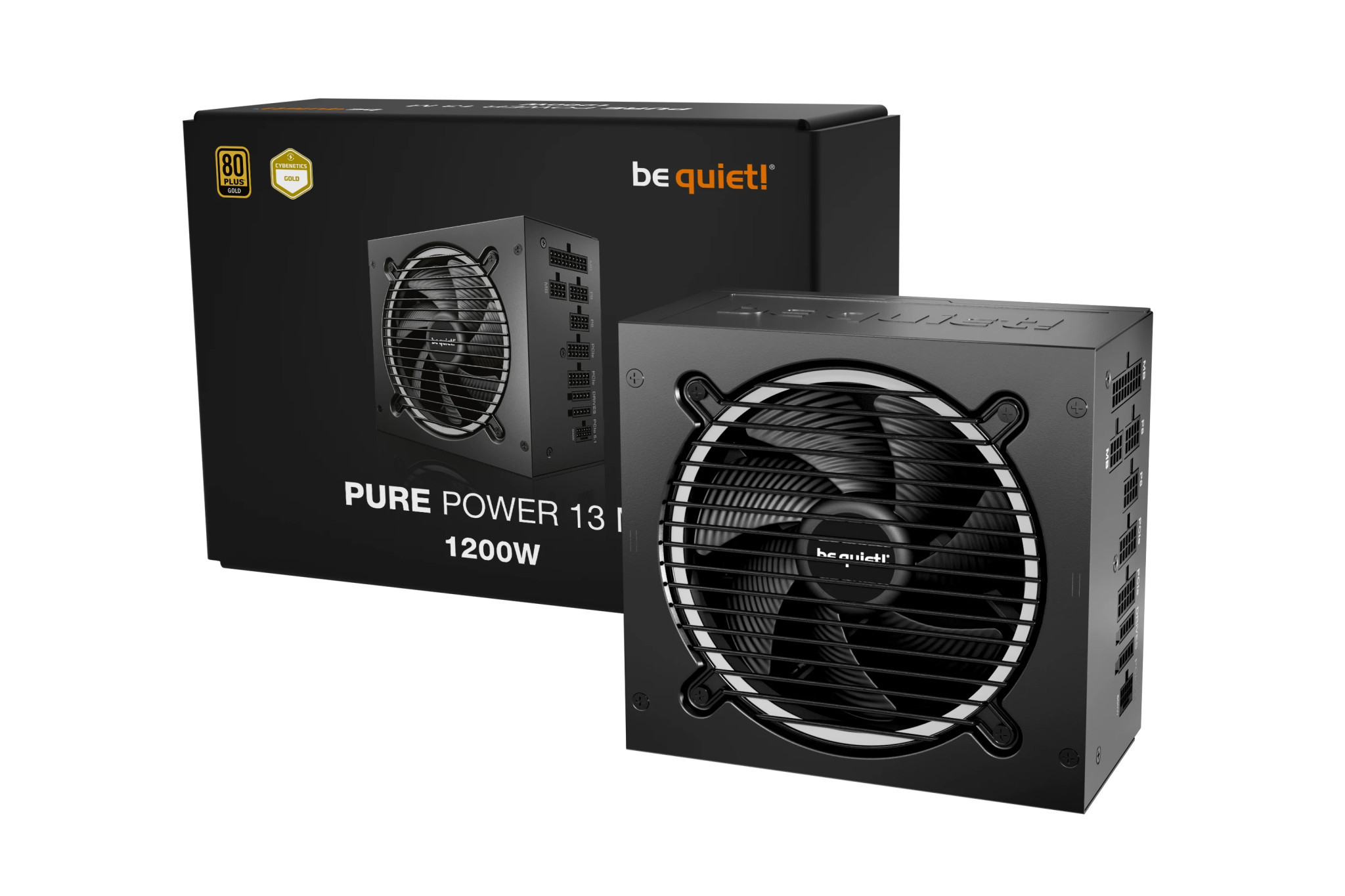 Модулно захранване be quiet! Pure Power 13 M, 1200W ATX 3.1 Gold 80PLUS - BP029EU - 2