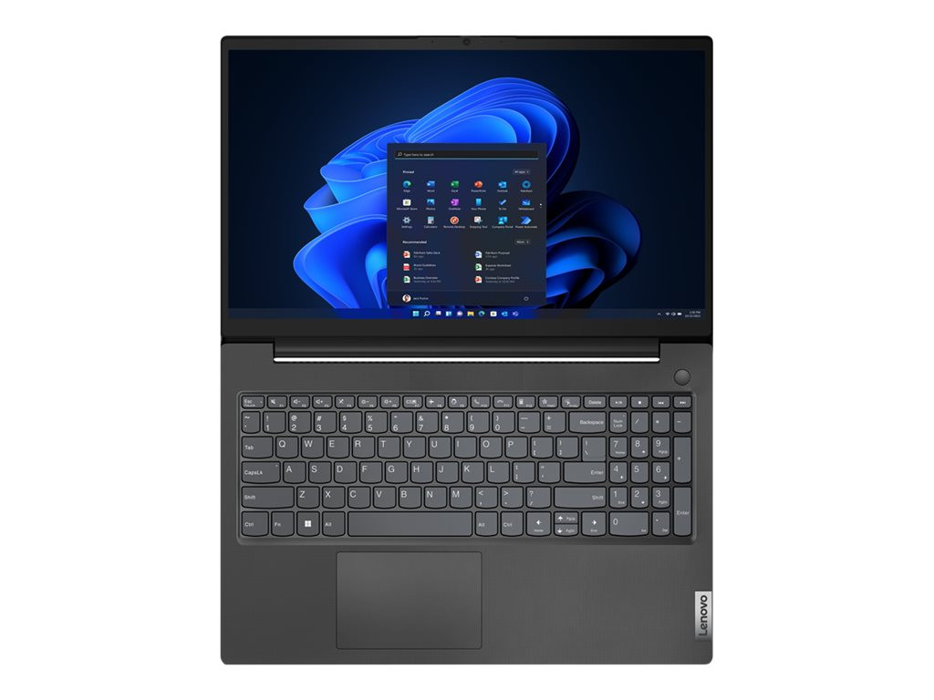 Лаптоп LENOVO V15 G4 AMN, 15.6" Full HD, AMD Ryzen 5 7520U, 8GB DDR5, 512GB SSD, Без ОС - 82YU00YYBM - 7