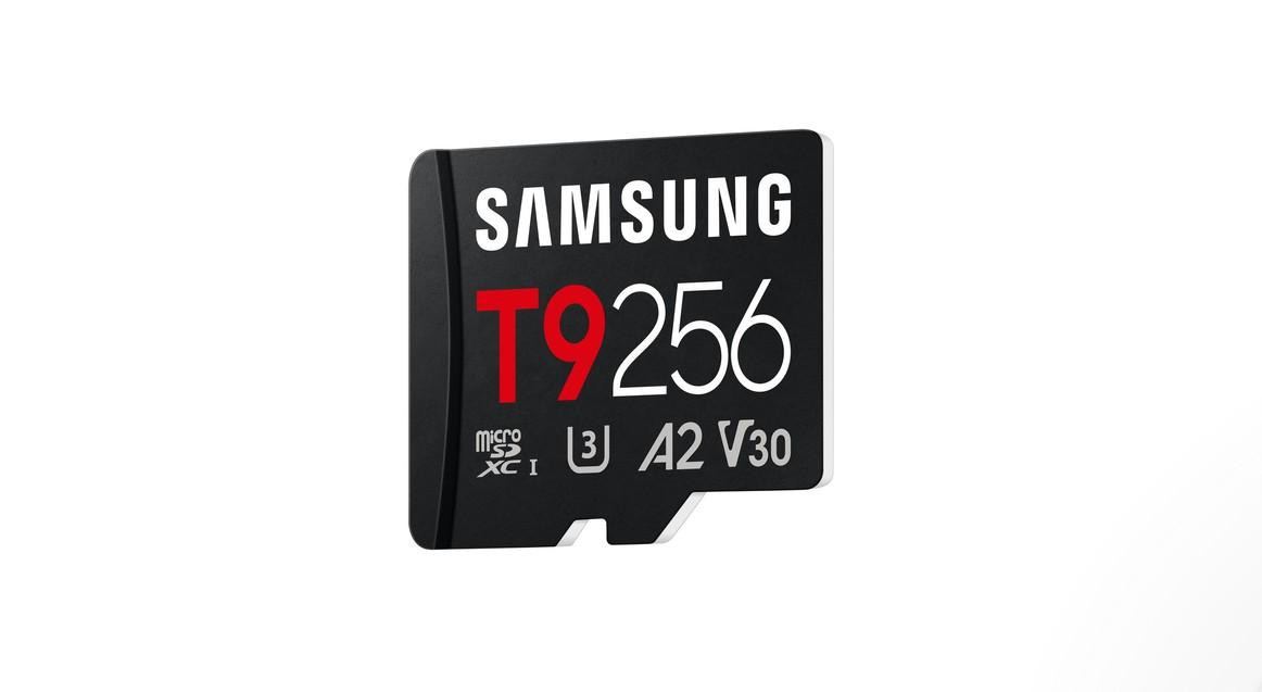 SD карта SAMSUNG T9, 256GB MicroSDXC U3 V30 A2 - MB-MH256T/WW - 2