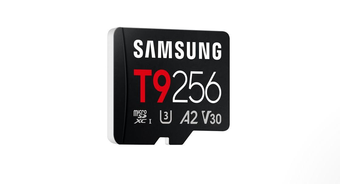 SD карта SAMSUNG T9, 256GB MicroSDXC U3 V30 A2 - MB-MH256T/WW - 3