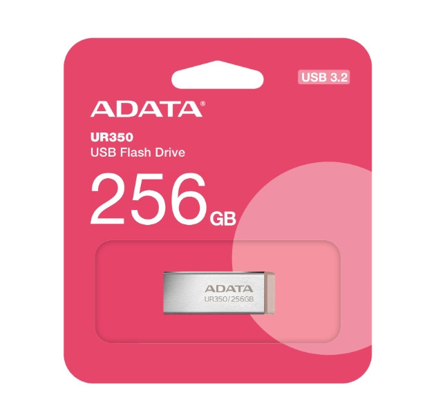 USB флаш памет ADATA UR350, 256GB USB 2.0 - UR350-256G-RSR/BG - 5