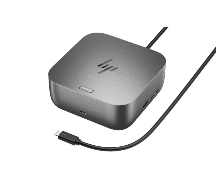 Докинг станция HP Thunderbolt 4 G6, Thunderbolt 4, 2x USB 3.2 Gen 2 Type-C, 1x HDMI, 100W - 9X472UT - 1