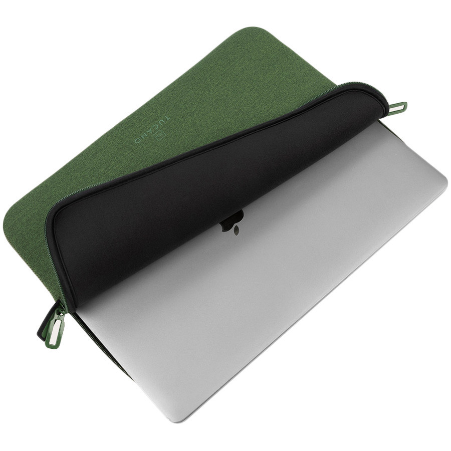 Защитен калъф за лаптоп TUCANO Melange, 15.6" Sleeve Зелен - BFM1516-V - 4