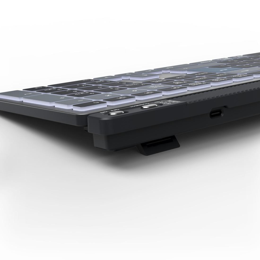 Безжичен комплект клавиатура и мишка HAMA WKM-750, Bluetooth & 2.4GHz, кирилизирана - HAMA-173069 - 7