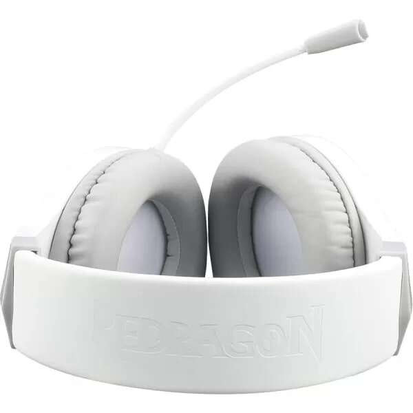 Геймърски слушалки Redragon Hylas H260-W, 50mm говорител, RGB подсветка, микрофон, 2x3.5mm jack - 3