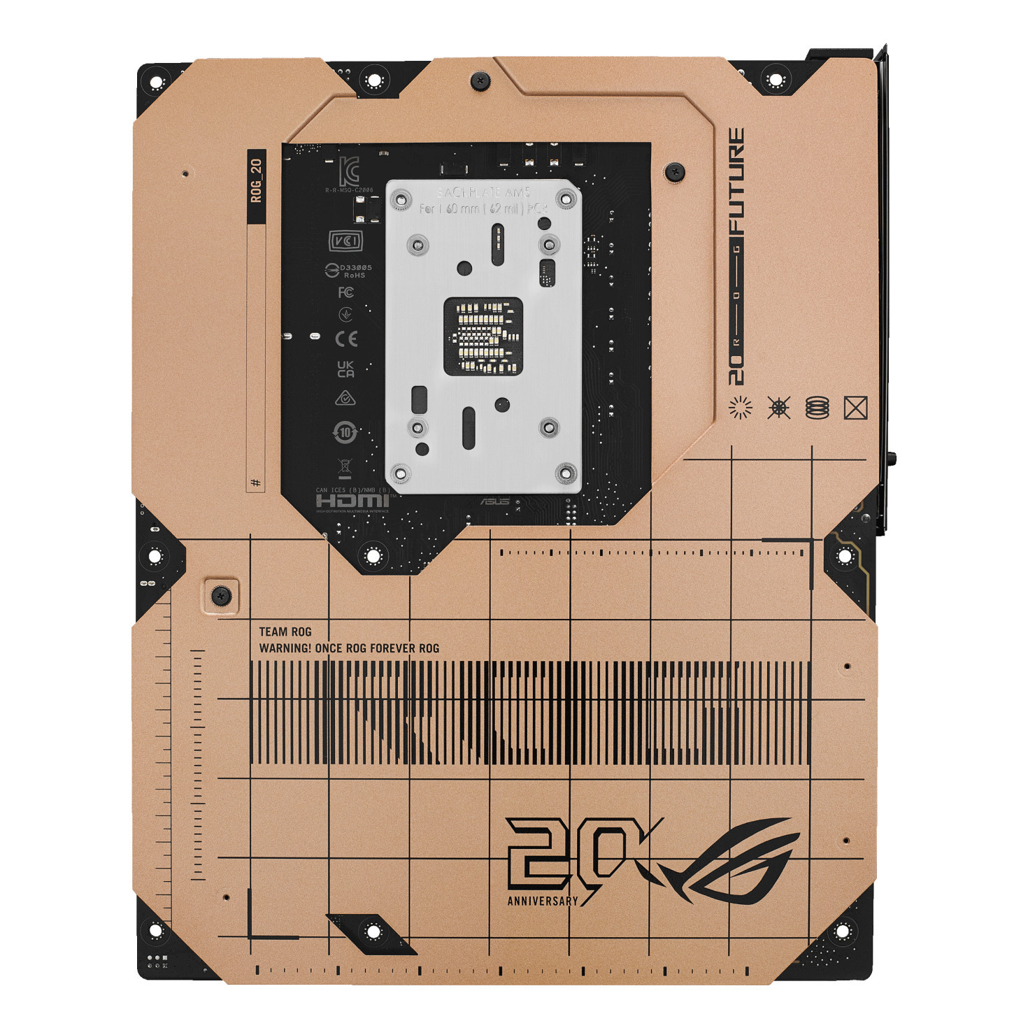 Дънна платка ASUS ROG CROSSHAIR X870E 2006 WIFI, AM5 сокет, DDR5, PCIe 5.0 - 90MB1PP0-M0EAY0 - 9