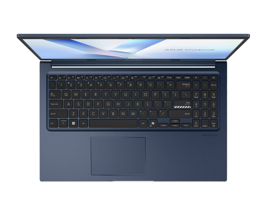 Лаптоп ASUS Vivobook X1504MA-BQ254WNA, 15.6" Full HD IPS, Intel Core 5 320, 16GB DDR5, 512GB SSD, Windows 11 Home - 90NB17I1-M017K0 - 4