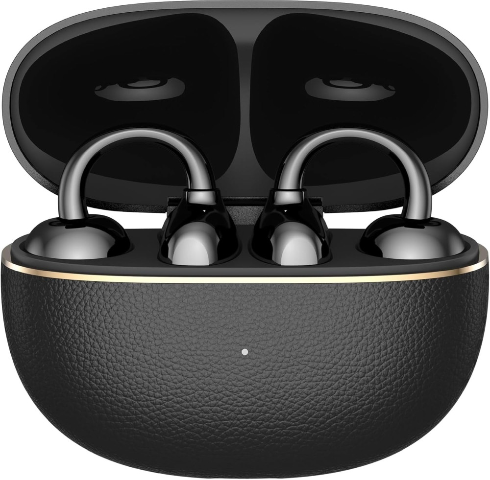 Слушалки Honor CHOICE Earbuds Clip2 Pro, Open-ear, Bluetooth 5.4, Black - 6975840261246 - 2