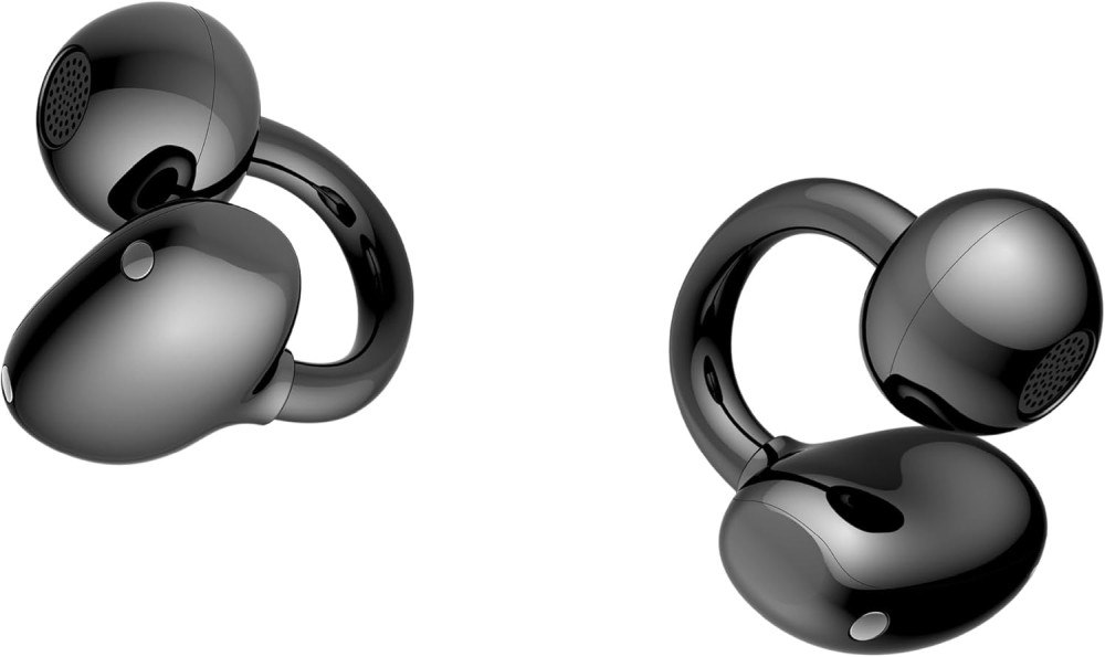 Слушалки Honor CHOICE Earbuds Clip2 Pro, Open-ear, Bluetooth 5.4, Black - 6975840261246 - 3