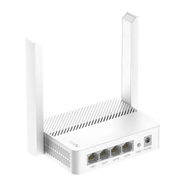 Рутер CUDY WR300, 300Mbps 2.4GHz, 4x10/100Mbps портове - 1