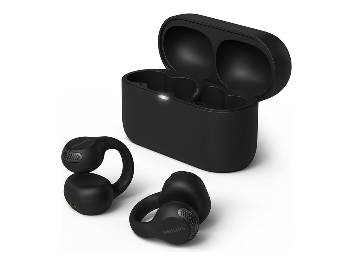 Безжични Bluetooth слушалки Philips 2000 Series, Open-Ear, 28h време за работа, IPX4 - TAQ2000BK/00 - 1
