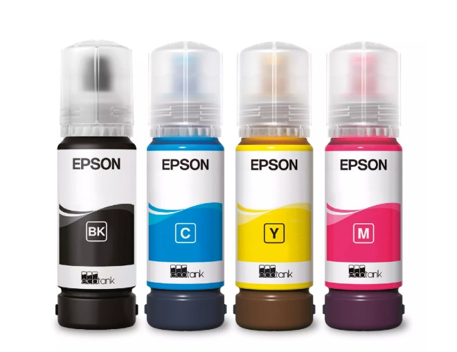 Консуматив Epson 103 EcoTank, 4-цветен комплект мастилa (черно/циан/магента/жълто), 70ml - C13T00S64A - 2
