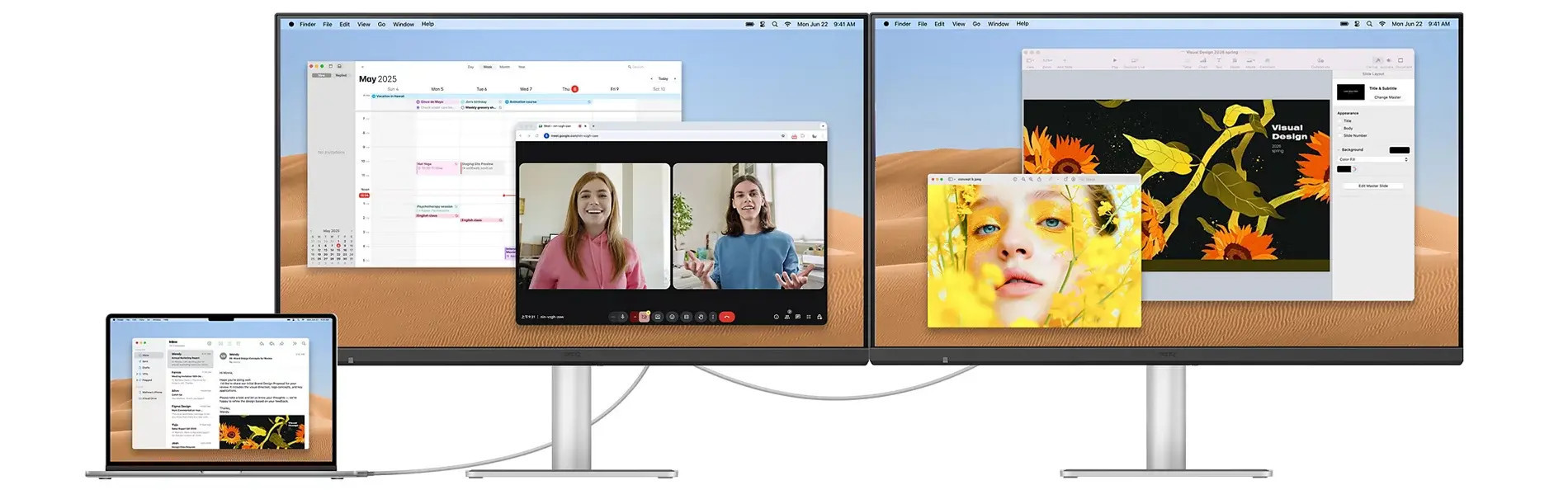 Монитор BenQ MA320UG, 32" 4K IPS, 3840x2160, 120Hz, DisplayHDR 400, Thunderbolt 4, USB-C 96W PD - 7