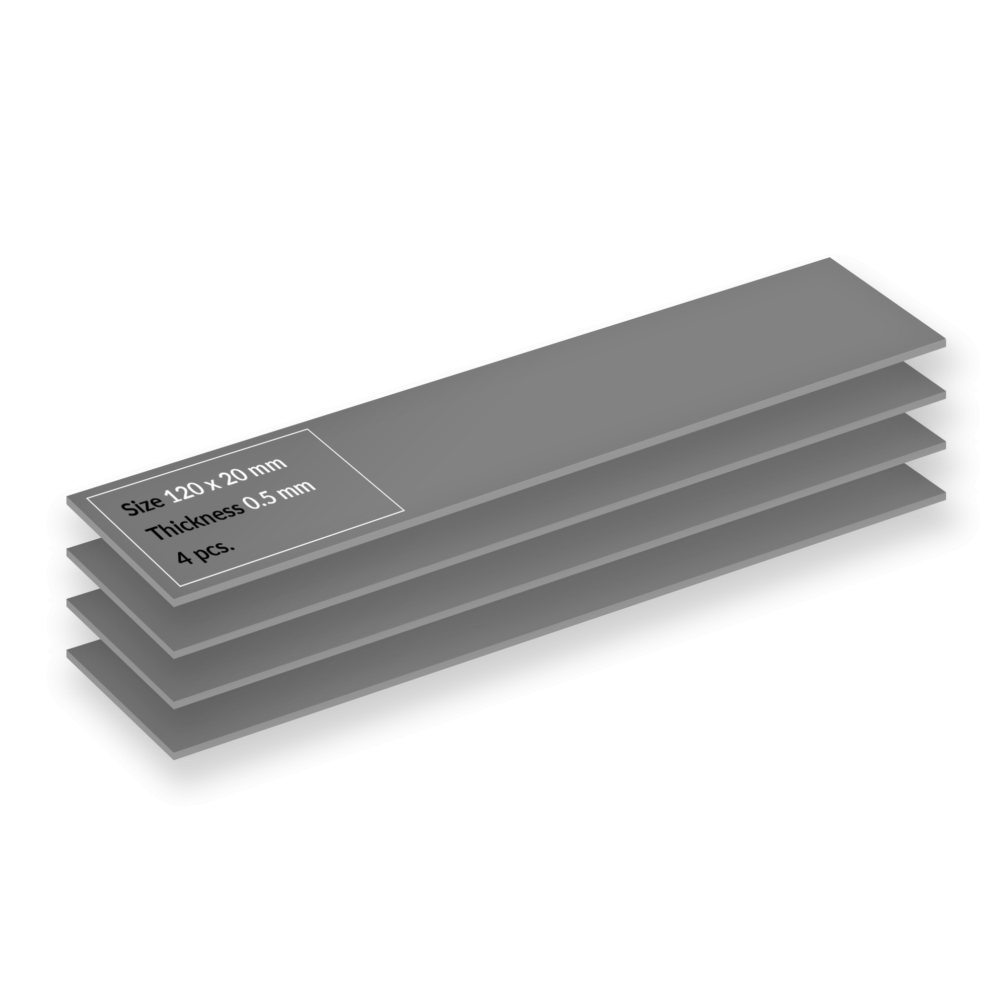 Термопроводящ пад ARCTIC TP-4, 120x20x0.5mm, 4 бр. - ACTPD00065A - 1