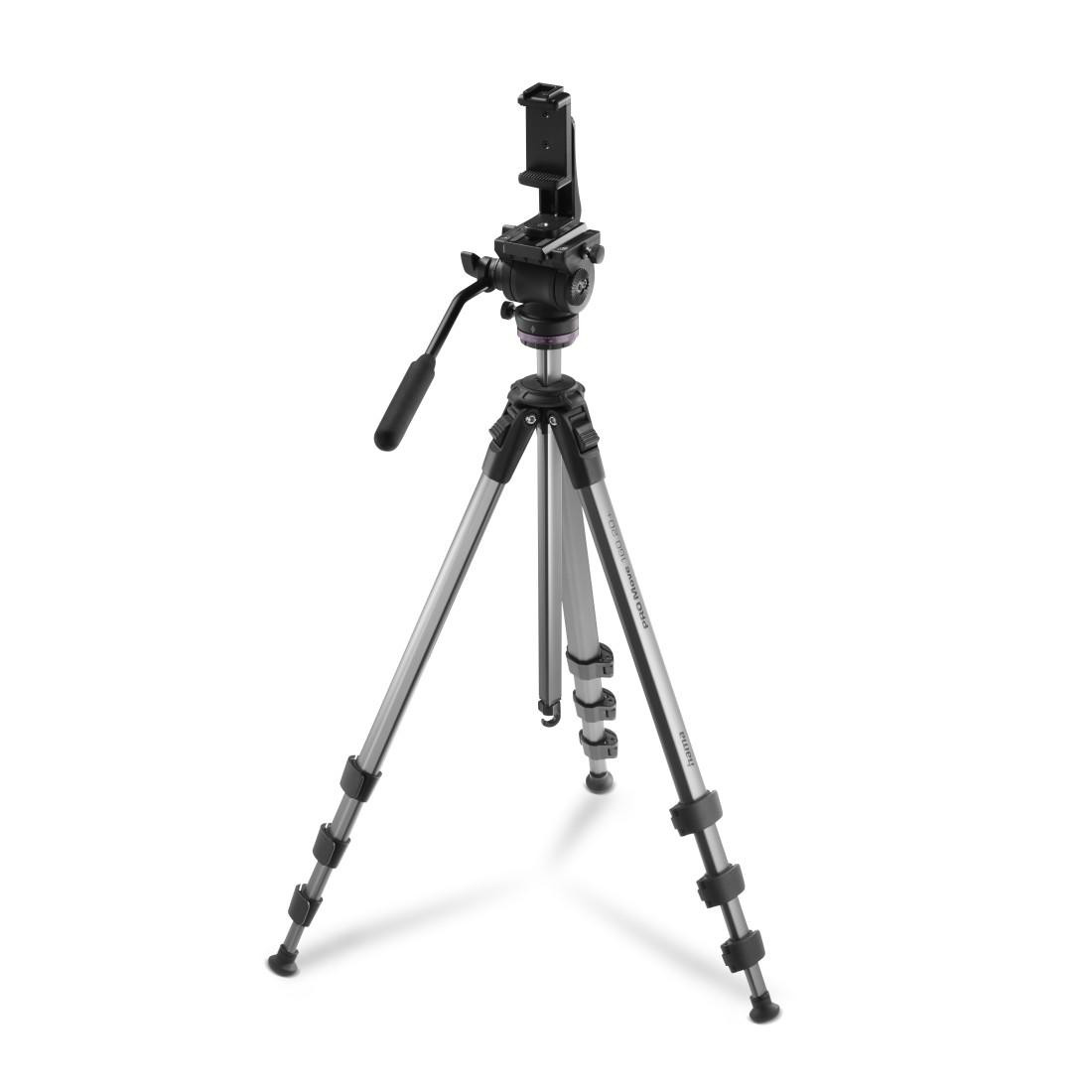 Трипод HAMA PRO Move 160 2D+, 50-160 cm, алуминиев, 1/4" болт - HAMA-04668 - 1