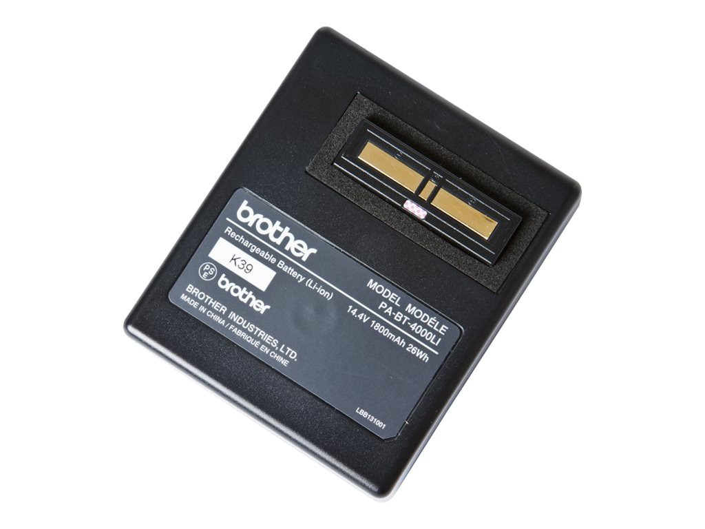 Батерия Brother PA-BT-4000LI, Li-Ion 14.4V 1800mAh за RJ-4030/4040 - PABT4000LI - 1