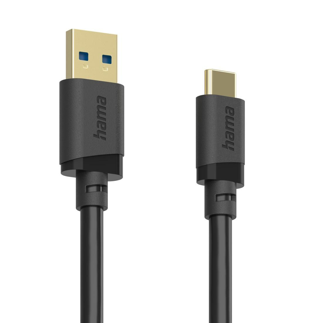 Кабел HAMA USB-C към USB-A, 0.25м, USB 3.2 Gen 1, 5Gbit/s - HAMA-202004 - 4