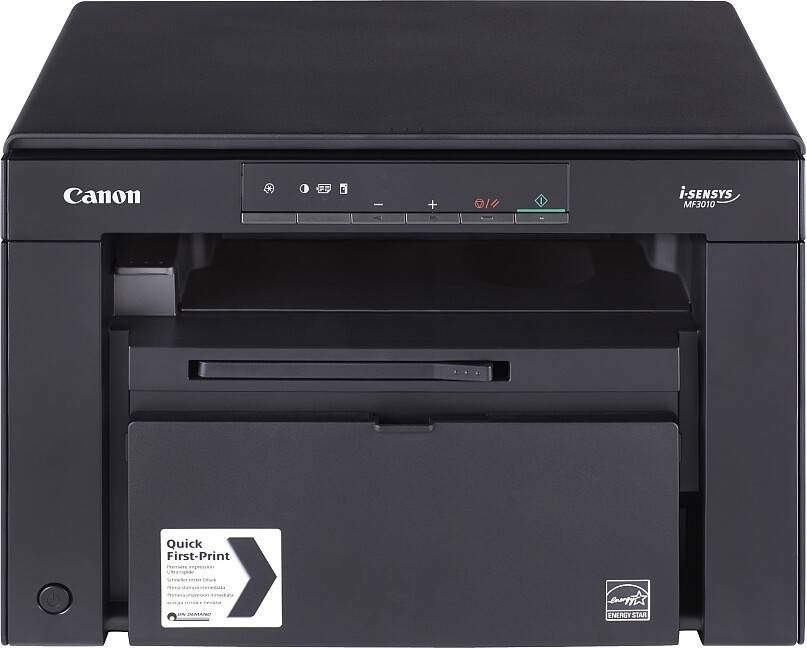 Мултифункционално лазерно устройство Canon MF3010, монохромен печат, 18 стр/мин, копир, скенер, USB 2.0 - 5252B004AA - 1
