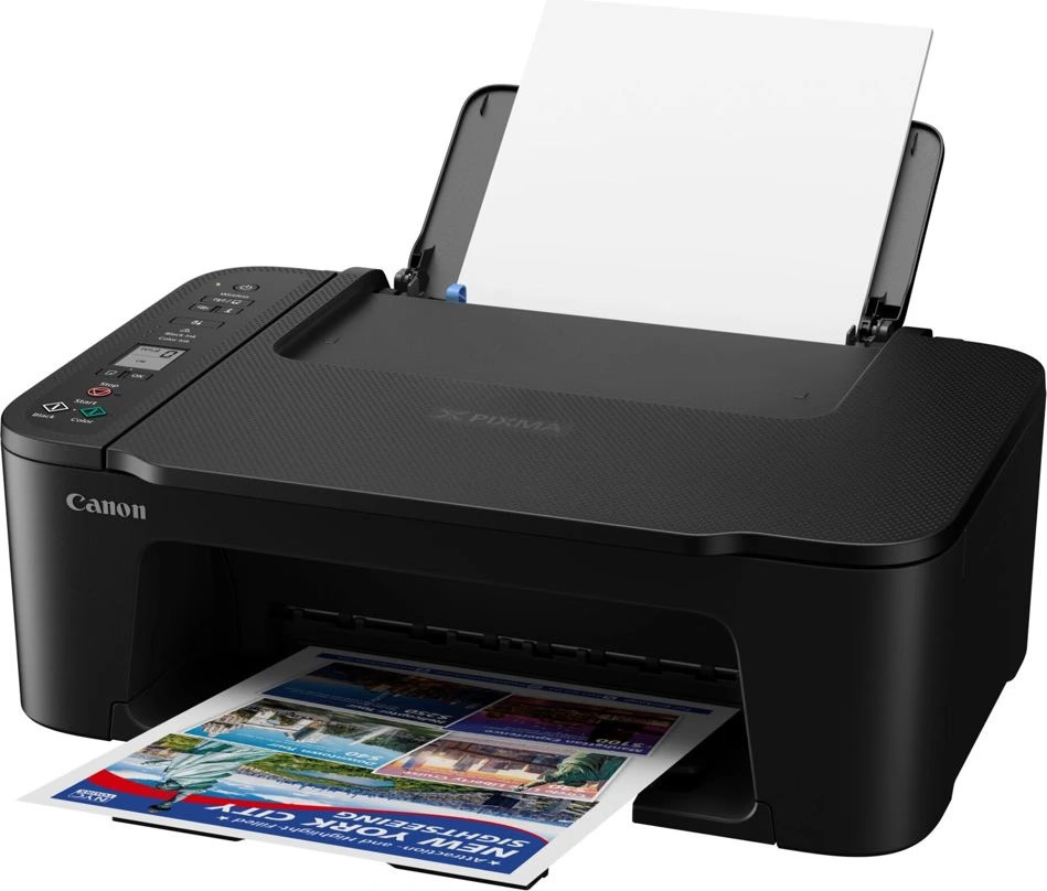 Мултифункционално устройство Canon PIXMA TS3750i, мастиленоструйно, цветен печат, 7.7 ppm, Wi-Fi, Cloud - 6671C006BA - 1