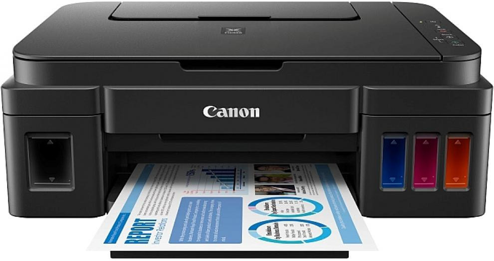 Мастилоструйно многофункционално устройство Canon PIXMA G3410, Print/Copy/Scan, Wi-Fi - 2315C009AB - 2