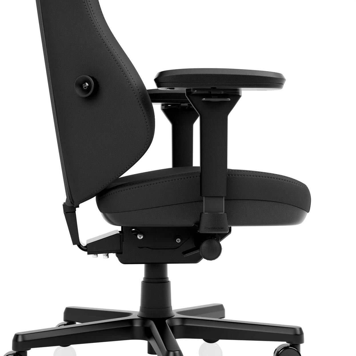 Геймърски стол noblechairs AURA AtmoShell, Черен, Макс. тегло 150kg, Изкуствена кожа - NBL-AUR-GER-BED - 14