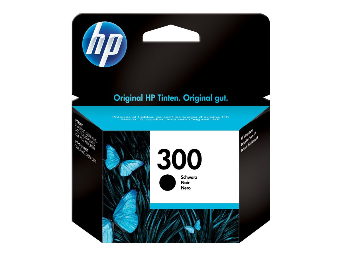 Мастилена касета HP 300, черна, 4ml, 200 страници - CC640EE#UUS - 1