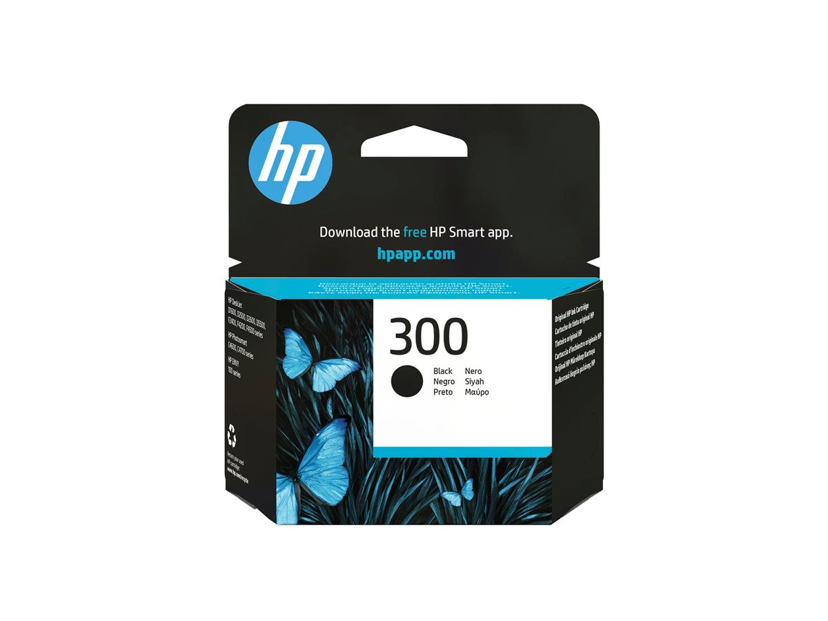 Мастилена касета HP 300, черна, 4ml, 200 страници - CC640EE#UUS - 2
