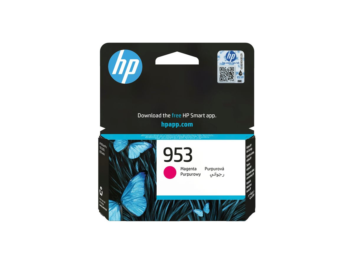 Мастилена касета HP 953, Magenta, 630 страници - F6U13AE#BGX - 2