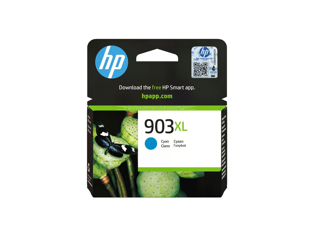 Мастилена касета HP 903XL, Cyan, 825 страници - T6M03AE#BGX - 2