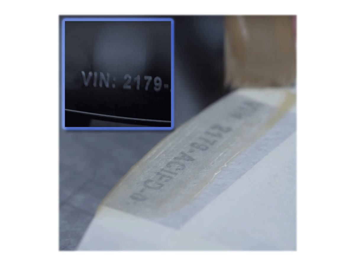 Лента Brother STE161, 36mm Stencil Tape, черна, 3.6cm x 3m - STE161 - 2