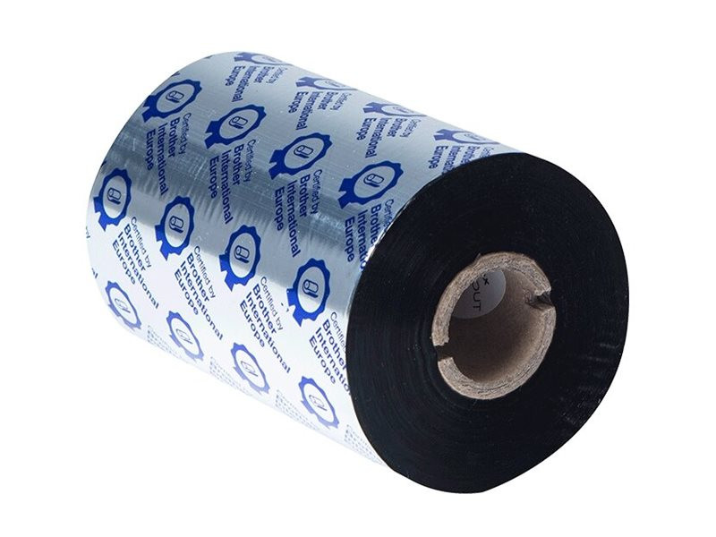 Термотрансферна лента Brother Premium Wax, 110mm x 450m, черна - BSP1D450110 - 3