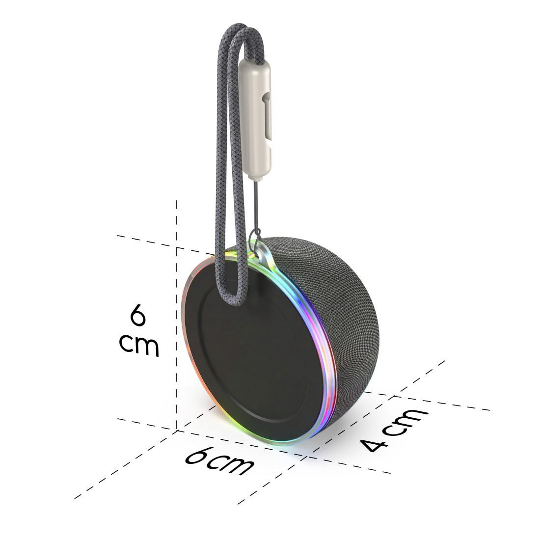 Bluetooth колонка HAMA MagBuddy, 5W, сива - HAMA-188245 - 4