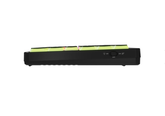 Bluetooth механична нископрофилна геймърска клавиатура Genesis Thor 430 TKL Wireless, RGB Outemu Pink Silent, US - NKG-2346 - 6