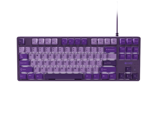 Механична клавиатура FURY Gaming Keyboard Kanabo K2, US layout, бяла подсветка - NFU-2351 - 1