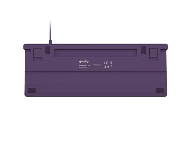 Механична клавиатура FURY Gaming Keyboard Kanabo K2, US layout, бяла подсветка - NFU-2351 - 6