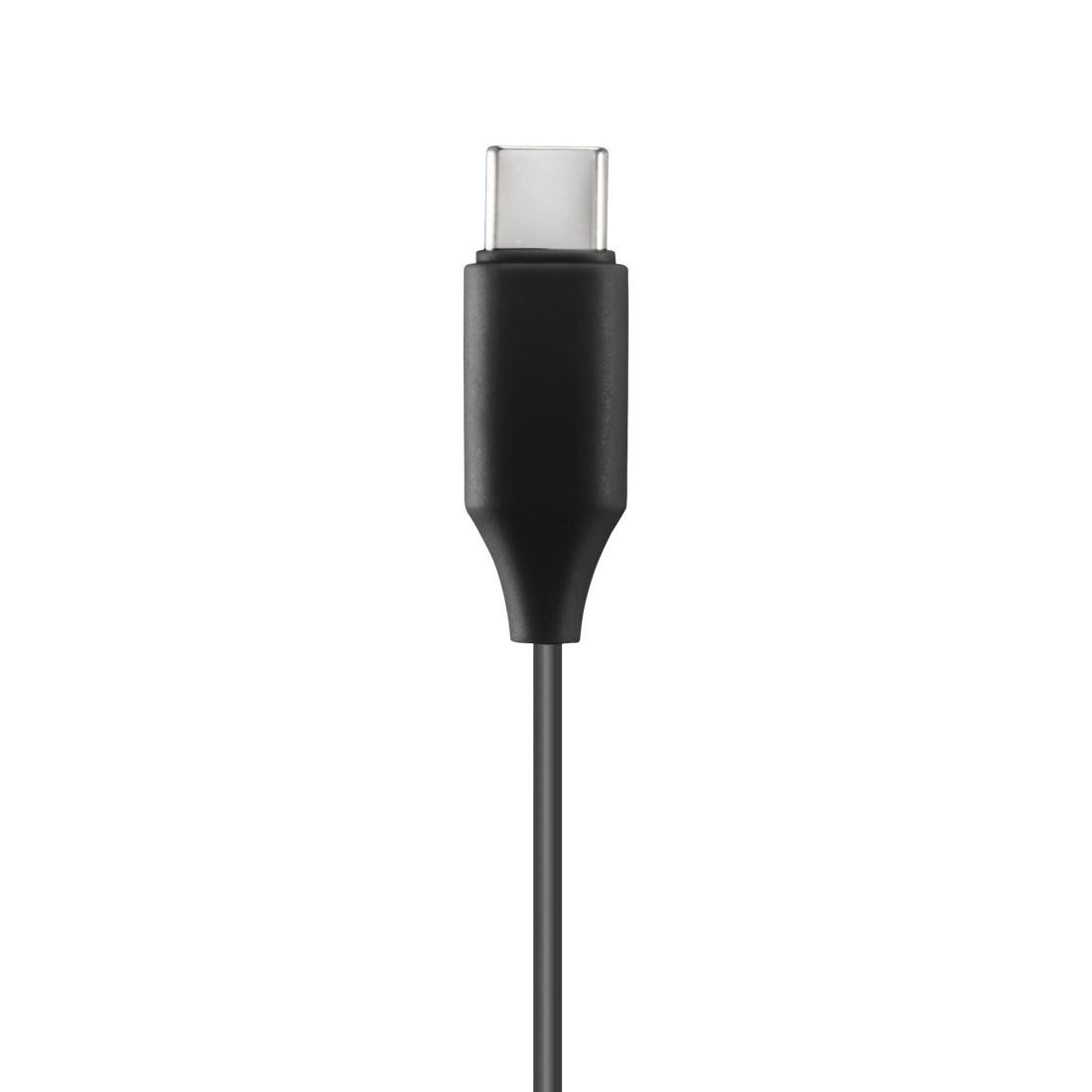 Слушалки HAMA Calm, In-ear, USB-C, микрофон, черни - HAMA-221792 - 4