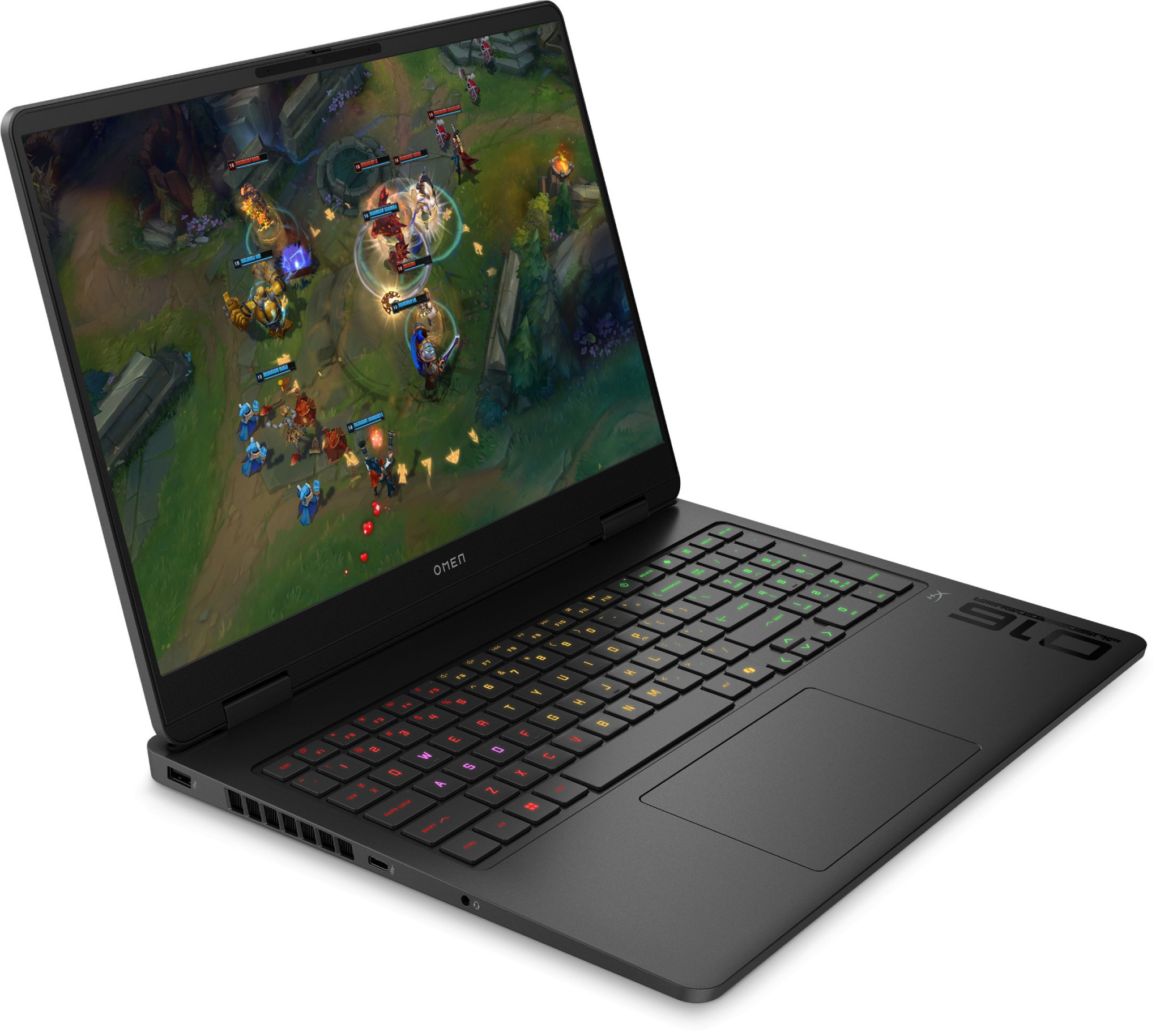 Лаптоп HP OMEN, 16" WQXGA (2K) 144Hz, AMD Ryzen AI 5 340, RTX 5050 8GB, 16GB DDR5, 1TB SSD, FreeDOS - C5BE1EA#ABB - 2