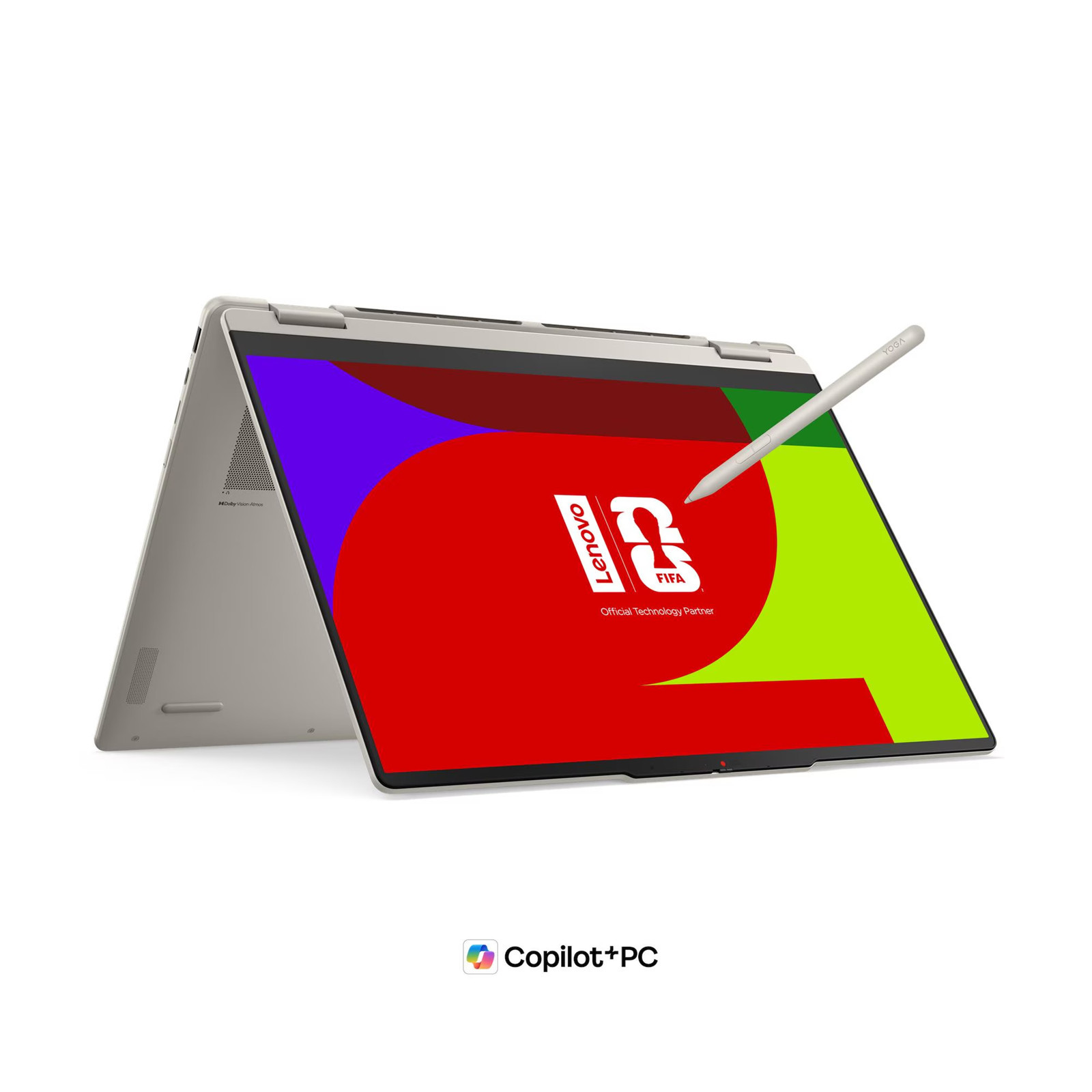 Лаптоп Lenovo Yoga 7 2-in-1 16AGP11, 16" WQXGA+ OLED 120Hz, Ryzen AI 7 445, 32GB LPDDR5X, 1TB SSD, Win 11 - 83TF000UBM - 12